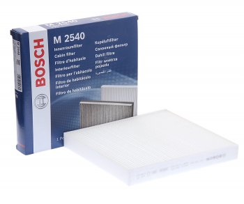 1 189 р. Фильтр воздушный салона VW Golf AUDI A3 (12-) BOSCH BOSCH 1987432540 BOSCH 1987432540  с доставкой в г. Воронеж. Увеличить фотографию 1