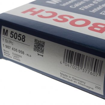 1 259 р. Фильтр воздушный салона MERCEDES GL (X166),ML (W166) BOSCH BOSCH 1987435058  с доставкой в г. Воронеж. Увеличить фотографию 3