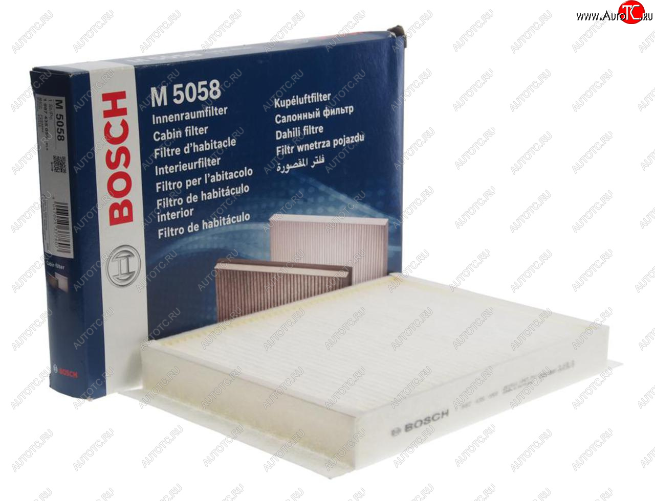 1 259 р. Фильтр воздушный салона MERCEDES GL (X166),ML (W166) BOSCH BOSCH 1987435058  с доставкой в г. Воронеж