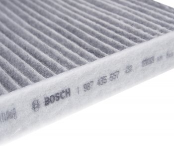1 289 р. Фильтр воздушный салона TOYOTA Auris (12-),Corolla,Hilux (05-) угольный BOSCH BOSCH 1987435557  с доставкой в г. Воронеж. Увеличить фотографию 2