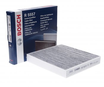1 289 р. Фильтр воздушный салона TOYOTA Auris (12-),Corolla,Hilux (05-) угольный BOSCH BOSCH 1987435557  с доставкой в г. Воронеж. Увеличить фотографию 1