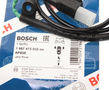 1 099 р. Датчик износа тормозных колодок LAND ROVER Discovery 2 передний BOSCH BOSCH 1987473032  с доставкой в г. Воронеж. Увеличить фотографию 2