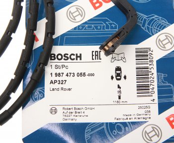 829 р. Датчик износа тормозных колодок LAND ROVER Range Rover (02-12) задний BOSCH BOSCH 1987473055  с доставкой в г. Воронеж. Увеличить фотографию 2