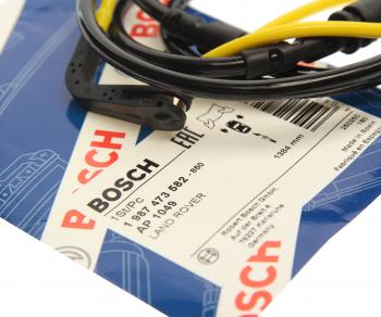 1 399 р. Датчик износа тормозных колодок LAND ROVER Range Rover (12-) передний (1шт.) BOSCH BOSCH 1987473582  с доставкой в г. Воронеж. Увеличить фотографию 2