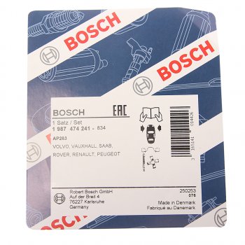 789 р. Пружина MERCEDES E (W210) колодок тормозных передних BOSCH BOSCH 1987474241  с доставкой в г. Воронеж. Увеличить фотографию 2