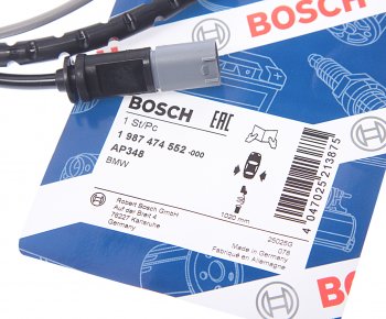 1 189 р. Датчик износа тормозных колодок BMW X5 (E70),X6 (E71) задний BOSCH BOSCH 1987474552  с доставкой в г. Воронеж. Увеличить фотографию 2