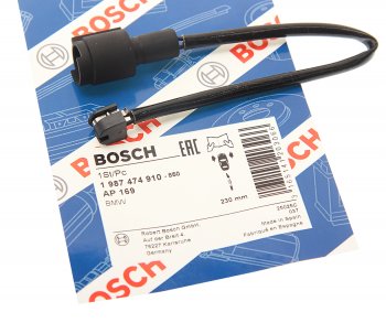 389 р. Датчик износа тормозных колодок BMW 5 (E28,E34),7 (E32) переднийзадний BOSCH BOSCH 1987474910  с доставкой в г. Воронеж. Увеличить фотографию 2