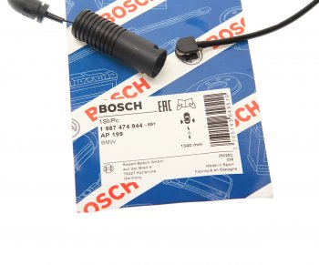 889 р. Датчик износа тормозных колодок BMW 3 (E46) задний (1шт.) BOSCH BOSCH 1987474944  с доставкой в г. Воронеж. Увеличить фотографию 2