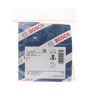 1 669 р. Комплект PEUGEOT 406 (96-) монтажный колодок тормозных задних барабанных BOSCH BOSCH 1987475133  с доставкой в г. Воронеж. Увеличить фотографию 2