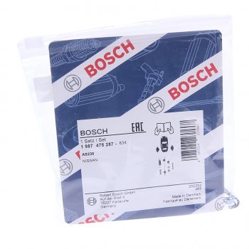 729 р. Ремкомплект NISSAN Almera (00-06) колодок тормозных барабанных BOSCH BOSCH 1987475287  с доставкой в г. Воронеж. Увеличить фотографию 2