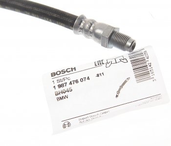749 р. Шланг тормозной BMW 5 (E60) задний левыйправый BOSCH BOSCH 1987476074  с доставкой в г. Воронеж. Увеличить фотографию 2