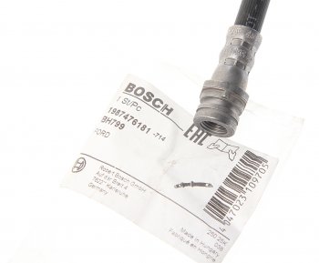 1 439 р. Шланг тормозной FORD Focus 2 передний BOSCH BOSCH 1987476181  с доставкой в г. Воронеж. Увеличить фотографию 2