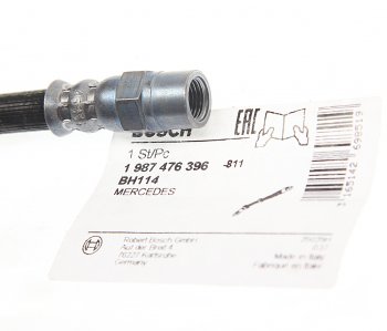 659 р. Шланг тормозной MERCEDES E (W124,W210),S (W140),190 (W201) задний BOSCH BOSCH 1987476396  с доставкой в г. Воронеж. Увеличить фотографию 2