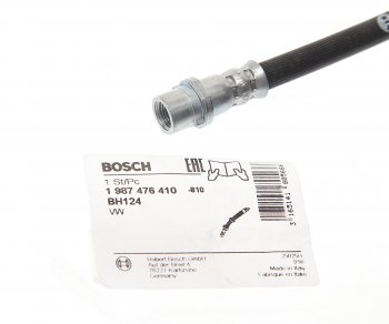 829 р. Шланг тормозной VW Passat (93-97) передний BOSCH BOSCH 1987476410  с доставкой в г. Воронеж. Увеличить фотографию 2