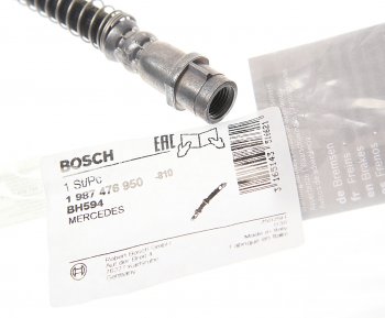 1 329 р. Шланг тормозной MERCEDES S (W220) задний левыйправый BOSCH BOSCH 1987476950  с доставкой в г. Воронеж. Увеличить фотографию 2