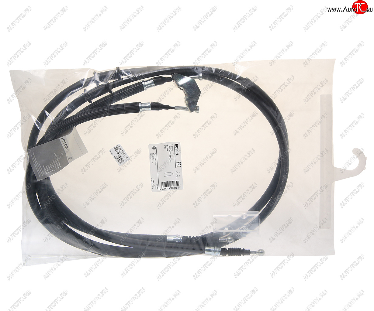 4 949 р. Трос стояночного тормоза OPEL Astra H (04-) BOSCH BOSCH 1987477934  с доставкой в г. Воронеж