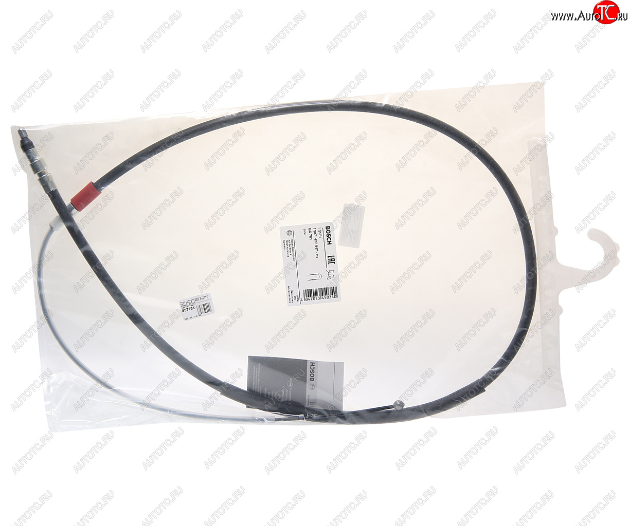 1 479 р. Трос стояночного тормоза BMW 5 (E60,E61) правый BOSCH BOSCH 1987477947  с доставкой в г. Воронеж
