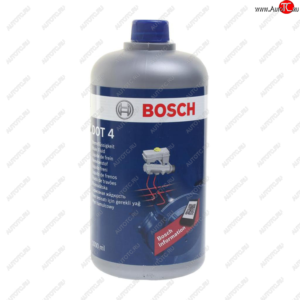 899 р. Жидкость тормозная DOT-4 1л BOSCH BOSCH 1987479107  с доставкой в г. Воронеж