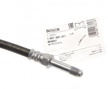 1 449 р. Шланг тормозной MERCEDES Vito (96-03) передний BOSCH BOSCH 1987481005  с доставкой в г. Воронеж. Увеличить фотографию 2