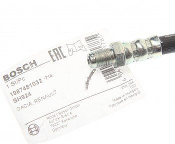 739 р. Шланг тормозной RENAULT Logan (04-),Sandero (07-) передний левыйправый BOSCH BOSCH 1987481032  с доставкой в г. Воронеж. Увеличить фотографию 2
