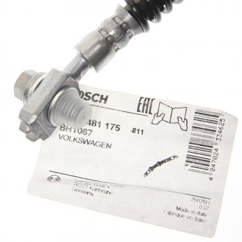 1 889 р. Шланг тормозной VW Touareg (-02) задний BOSCH BOSCH 1987481175  с доставкой в г. Воронеж. Увеличить фотографию 2