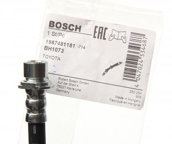 1 239 р. Шланг тормозной TOYOTA Rav 4 (00-05) задний BOSCH BOSCH 1987481181  с доставкой в г. Воронеж. Увеличить фотографию 2