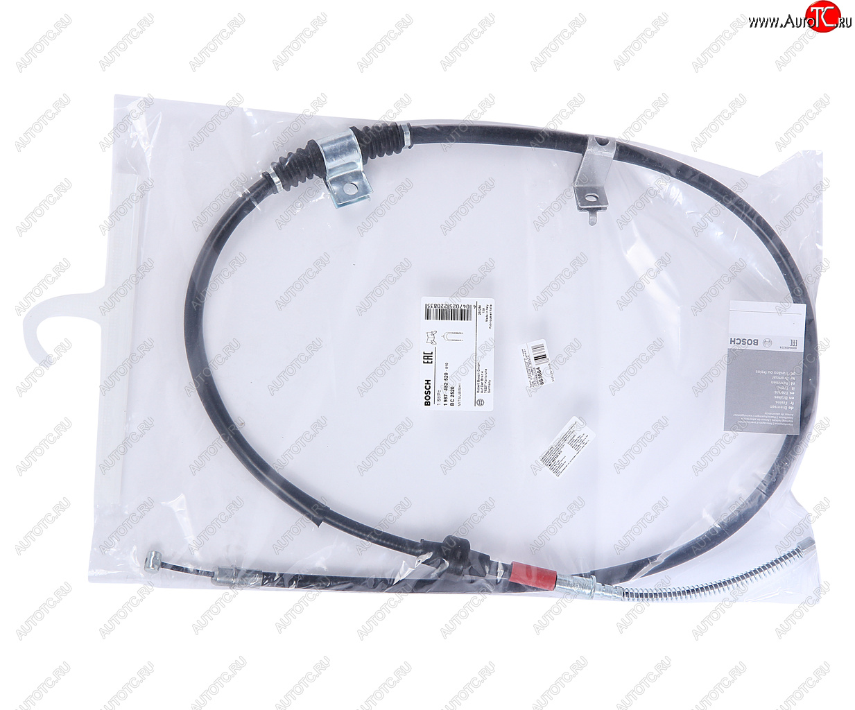 2 779 р. Трос стояночного тормоза MITSUBISHI Lancer (07-) левый BOSCH BOSCH 1987482520  с доставкой в г. Воронеж