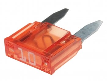 29 р. Предохранитель 10A флажковый MINI BOSCH BOSCH 1987529030  с доставкой в г. Воронеж. Увеличить фотографию 1