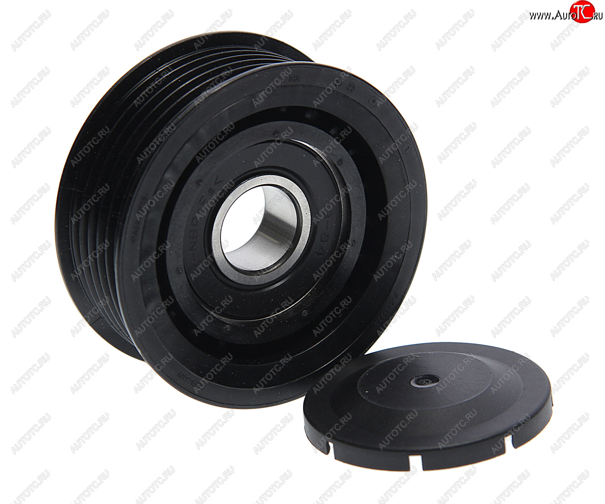 2 899 р. Ролик приводного ремня VW Passat,Phaeton,Touareg AUDI A4,A6,A8,Q5,Q7 обводной (3.0 TDI) (04-) BOSCH BOSCH 1987945812  с доставкой в г. Воронеж