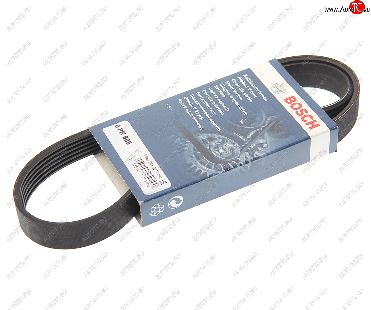 969 р. Ремень приводной поликлиновой 6PK906 BOSCH BOSCH 1987946027 BOSCH 1987946027  с доставкой в г. Воронеж