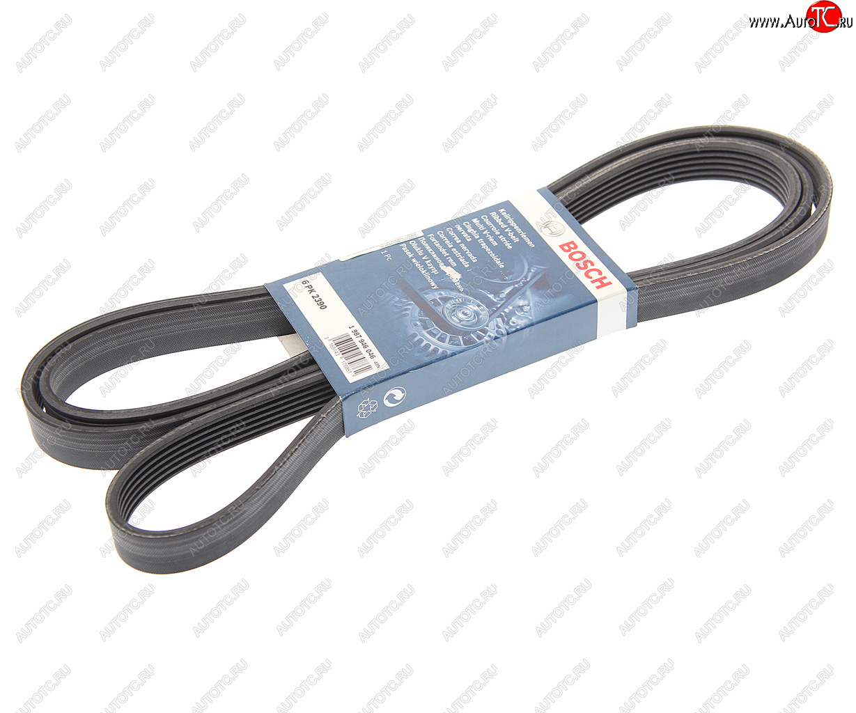 1 499 р. Ремень приводной поликлиновой 6PK2390 BOSCH BOSCH 1987946046  с доставкой в г. Воронеж
