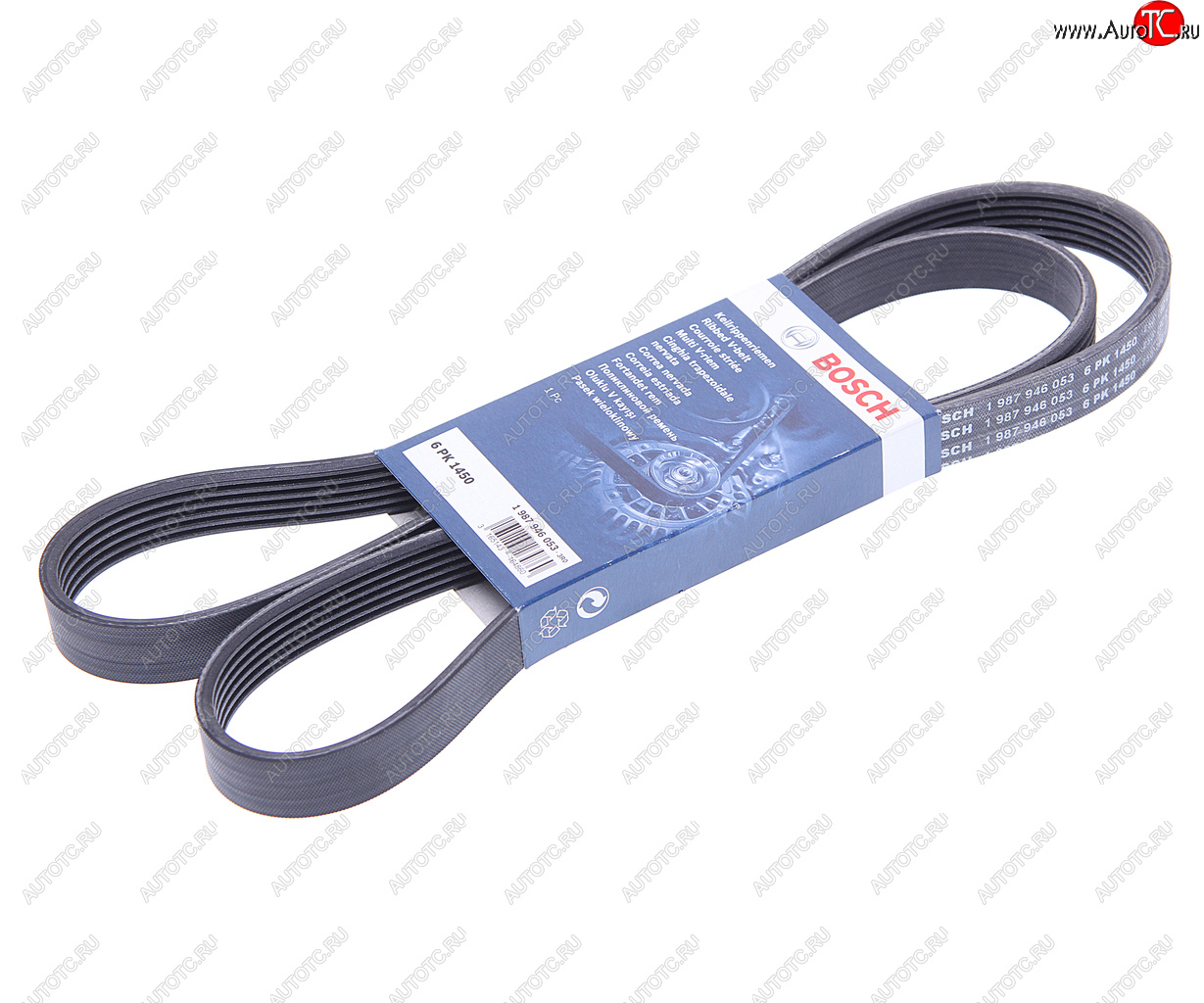 1 189 р. Ремень приводной поликлиновой 6PK1450 BOSCH BOSCH 1987946053 BOSCH 1987946053  с доставкой в г. Воронеж
