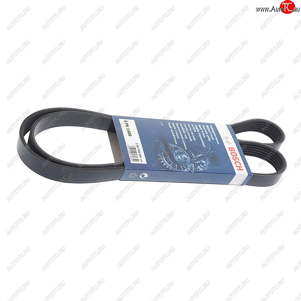 1 029 р. Ремень приводной поликлиновой 6PK1400 BOSCH BOSCH 1987946059  с доставкой в г. Воронеж