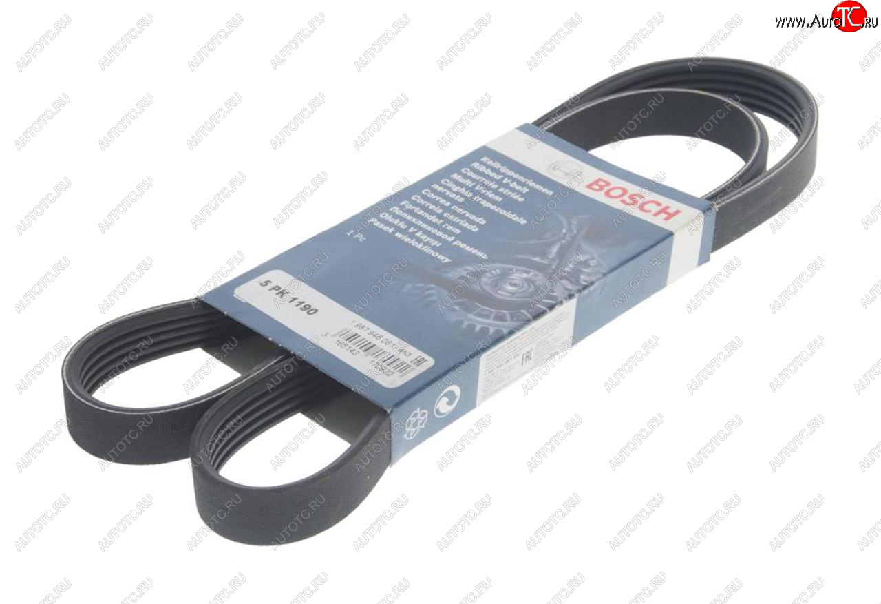 699 р. Ремень приводной поликлиновой 5PK1190 BOSCH BOSCH 1987946061  с доставкой в г. Воронеж