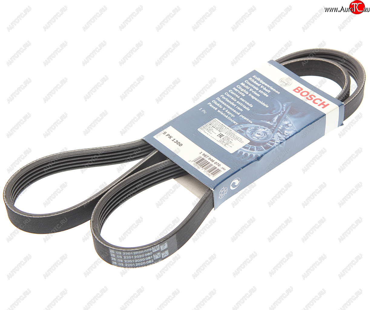 839 р. Ремень приводной поликлиновой 5PK1300 BOSCH BOSCH 1987946070  с доставкой в г. Воронеж