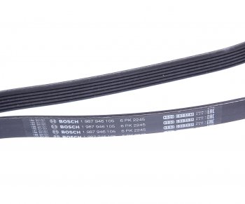 1 599 р. Ремень приводной поликлиновой 6PK2247 NISSAN Qashqai (07-13),X-Trail (07-) BOSCH BOSCH 1987946105  с доставкой в г. Воронеж. Увеличить фотографию 2