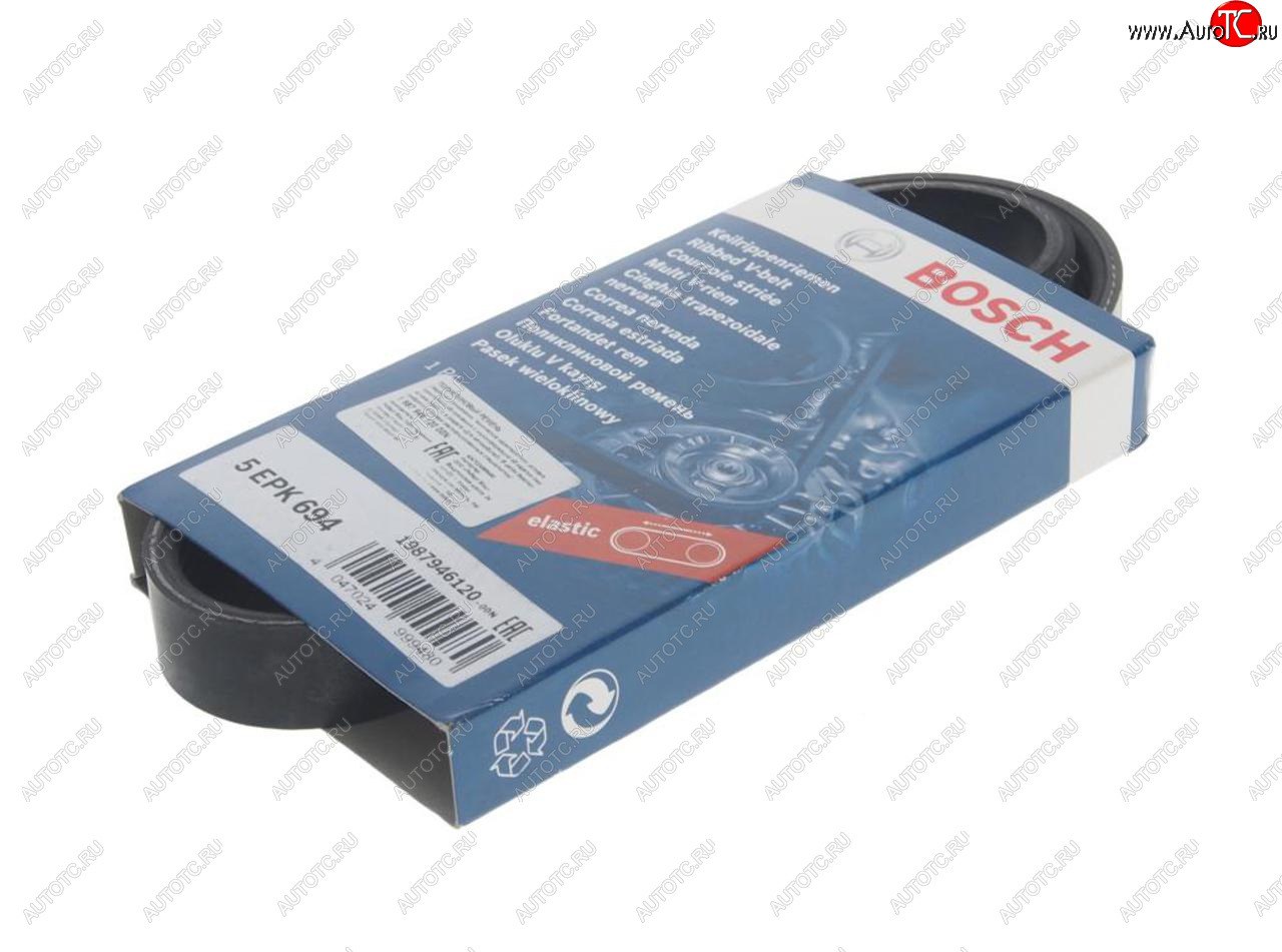 1 099 р. Ремень приводной поликлиновой 5PK694 BOSCH BOSCH 1987946120 BOSCH 1987946120  с доставкой в г. Воронеж