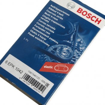 1 399 р. Ремень приводной поликлиновой 4PK1042E BOSCH BOSCH 1987946125 BOSCH 1987946125  с доставкой в г. Воронеж. Увеличить фотографию 2