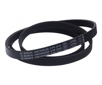 1 289 р. Ремень приводной поликлиновой 5PK1545 OPEL Astra G,H,Corsa D BOSCH BOSCH 1987946236 BOSCH 1987946236  с доставкой в г. Воронеж. Увеличить фотографию 1