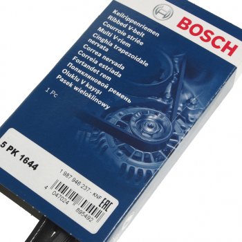 1 239 р. Ремень приводной поликлиновой 5PK1644D BOSCH BOSCH 1987946237 BOSCH 1987946237  с доставкой в г. Воронеж. Увеличить фотографию 2