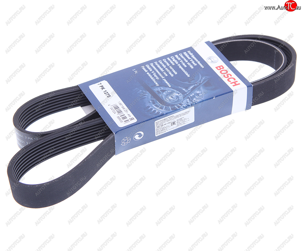 1 389 р. Ремень приводной поликлиновой 7PK1275 BOSCH BOSCH 1987946251  с доставкой в г. Воронеж