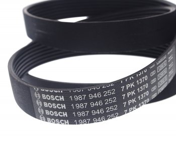 1 899 р. Ремень приводной поликлиновой 7PK1370 BOSCH BOSCH 1987946252  с доставкой в г. Воронеж. Увеличить фотографию 2