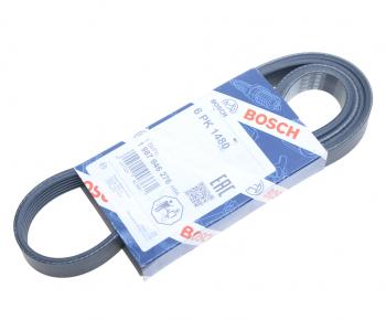1 449 р. Ремень приводной поликлиновой 6PK1480 MAN BOSCH BOSCH 1987946276  с доставкой в г. Воронеж. Увеличить фотографию 1