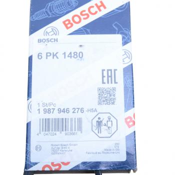 1 449 р. Ремень приводной поликлиновой 6PK1480 MAN BOSCH BOSCH 1987946276  с доставкой в г. Воронеж. Увеличить фотографию 4