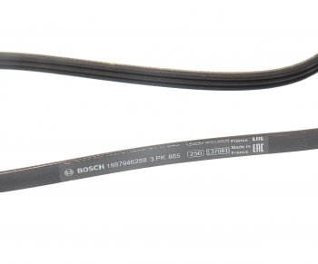 569 р. Ремень приводной поликлиновой 3PK865 BOSCH BOSCH 1987946288  с доставкой в г. Воронеж. Увеличить фотографию 2
