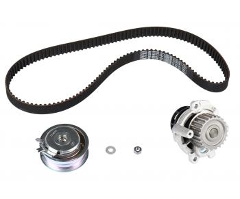8 299 р. Комплект ГРМ VW AUDI A3 (96-13),A4 (94-08) SKODA Octavia (97-) (1.6) с насосом водяным BOSCH BOSCH 1987946391  с доставкой в г. Воронеж. Увеличить фотографию 1