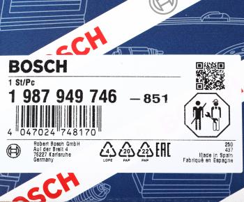 6 399 р. Комплект ГРМ RENAULT Logan,Sandero (-09) (1.41.6) (8V) с водяным насосом BOSCH BOSCH 1987946466  с доставкой в г. Воронеж. Увеличить фотографию 7