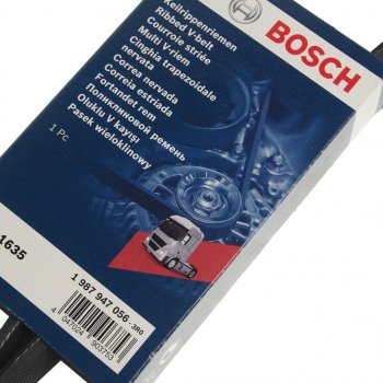 1 359 р. Ремень приводной поликлиновой 8PK1635 BOSCH BOSCH 1987947056  с доставкой в г. Воронеж. Увеличить фотографию 2