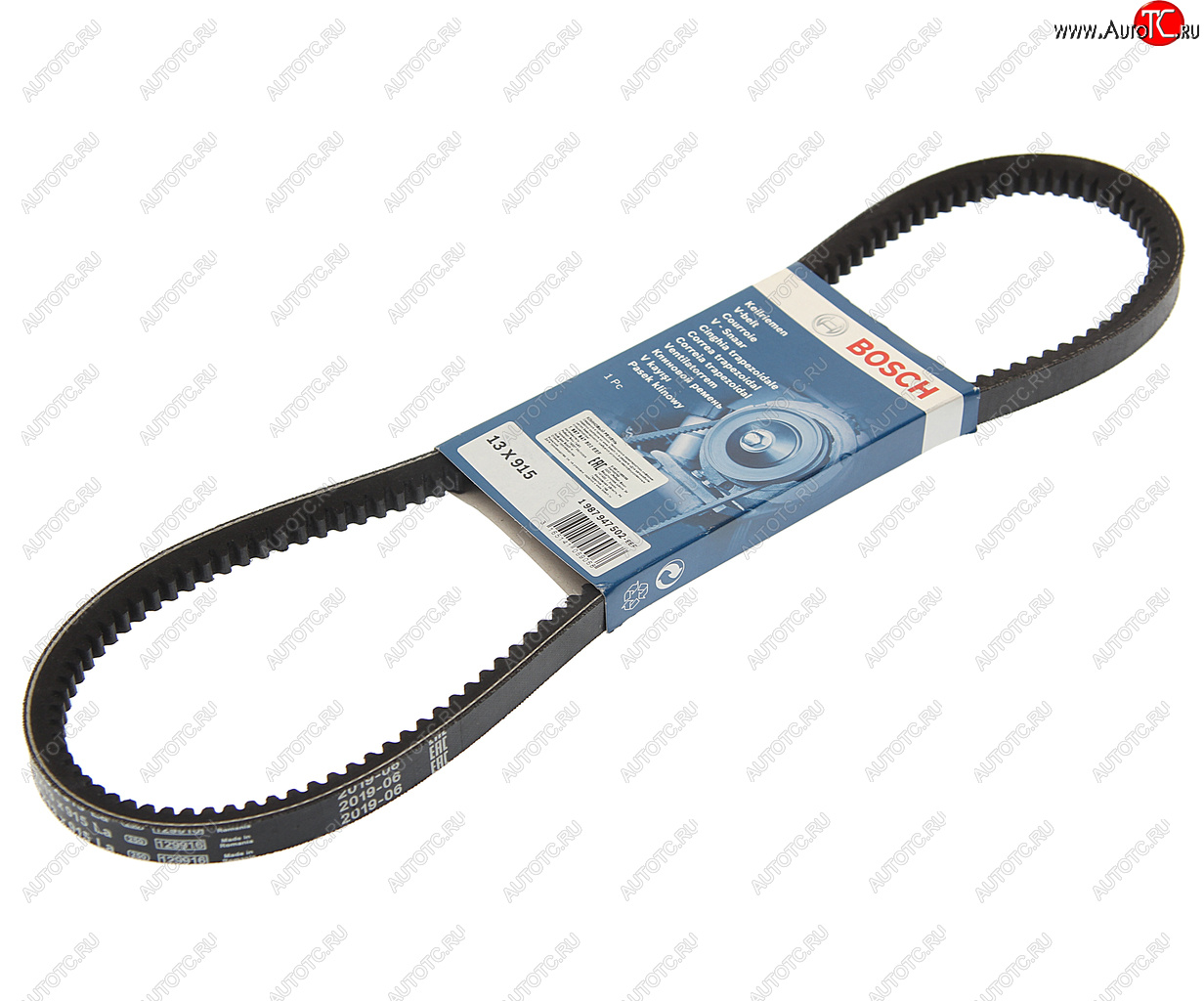 539 р. Ремень приводной клиновой 13х915 ГАЗ BOSCH BOSCH 1987947502  с доставкой в г. Воронеж
