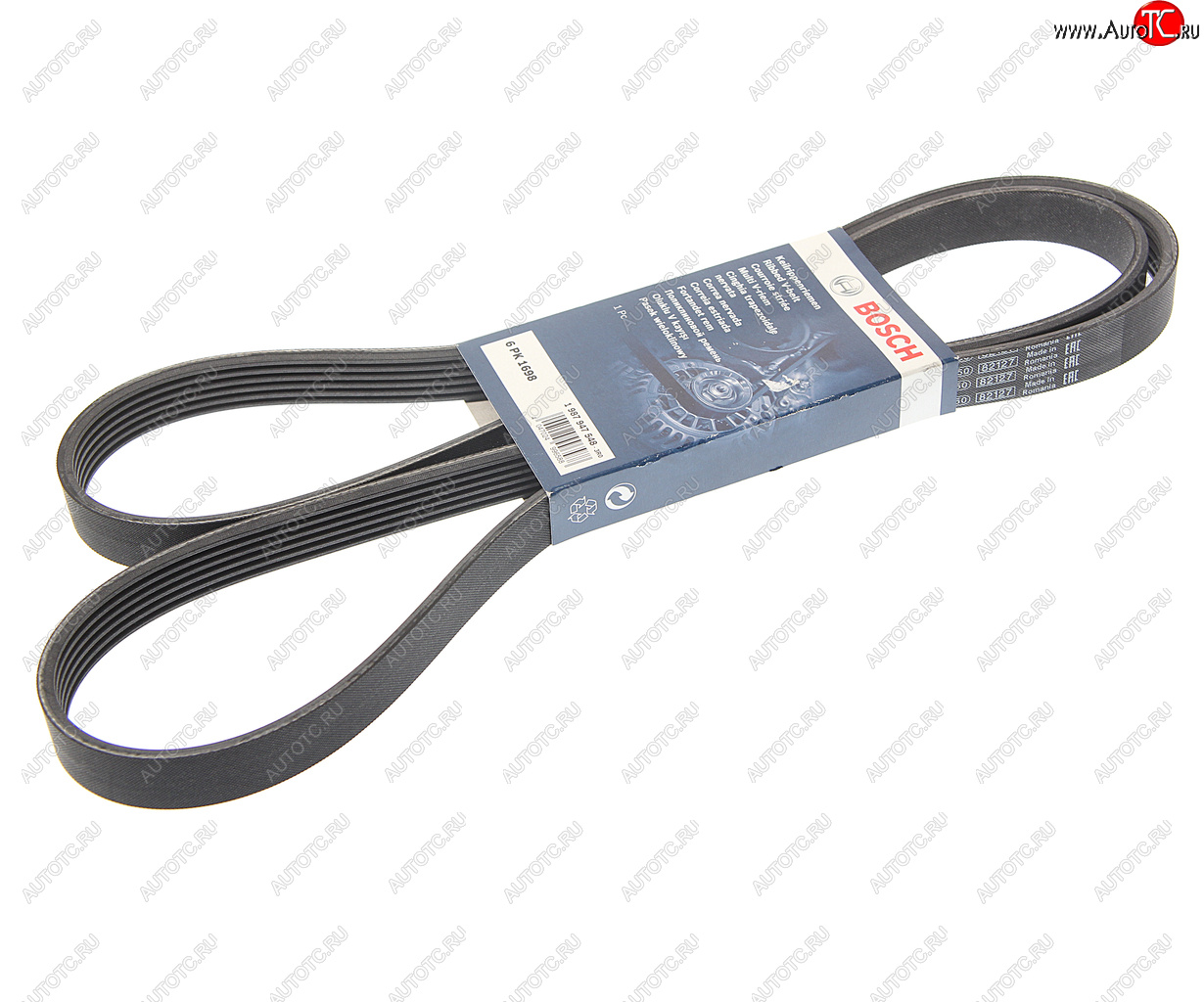 1 199 р. Ремень приводной поликлиновой 6PK1698 BOSCH BOSCH 1987947548  с доставкой в г. Воронеж